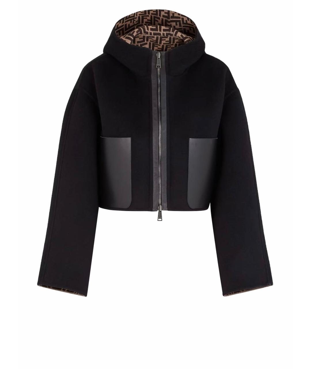 FENDI Черная куртка, фото 1
