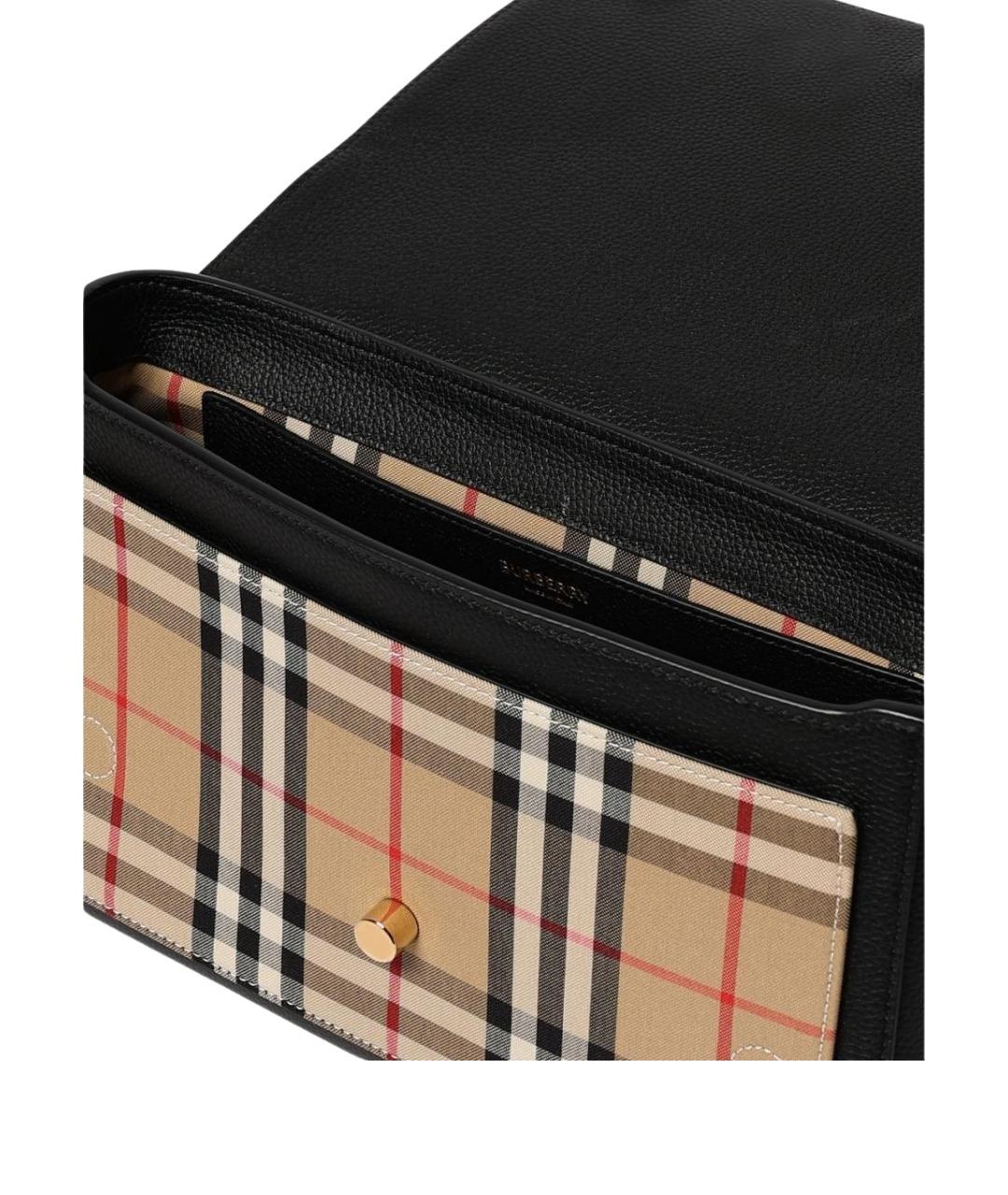 BURBERRY Черная сумка через плечо, фото 5