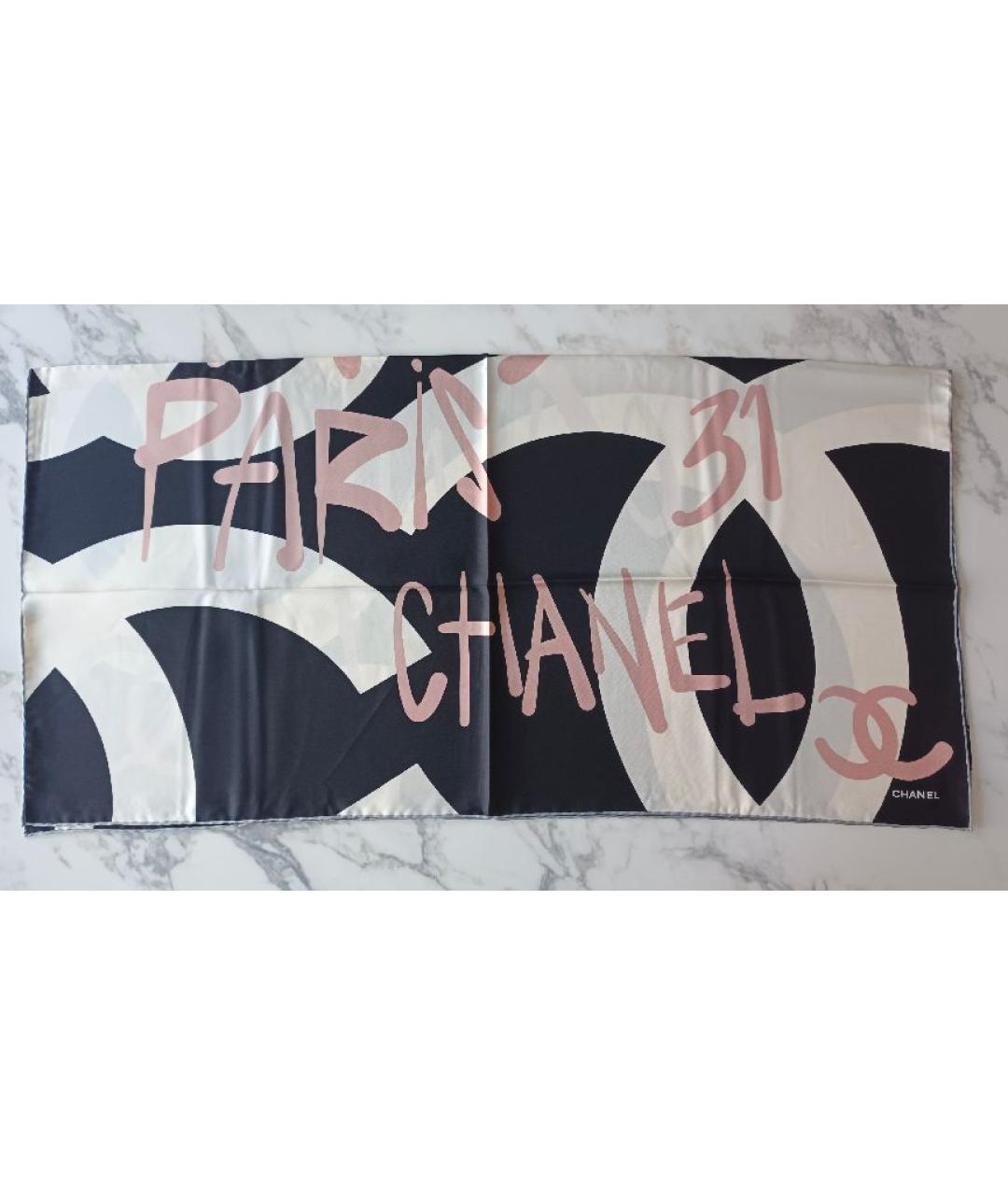 CHANEL Шелковый шарф, фото 6