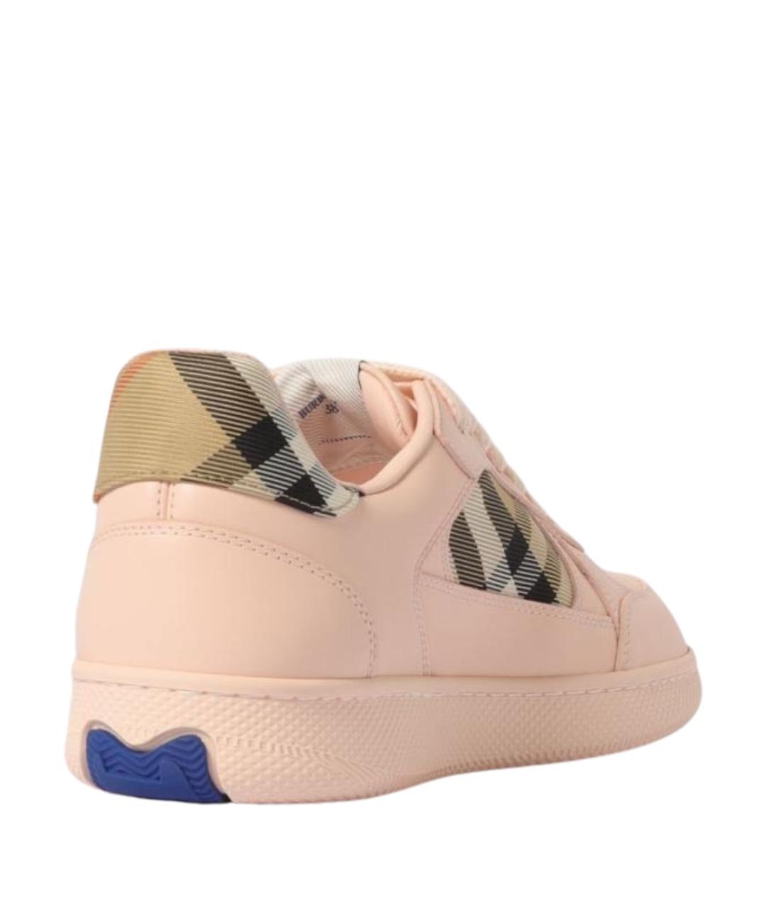 BURBERRY Бежевые кроссовки, фото 2