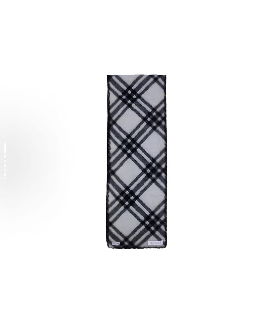 BURBERRY Черный шарф, фото 3