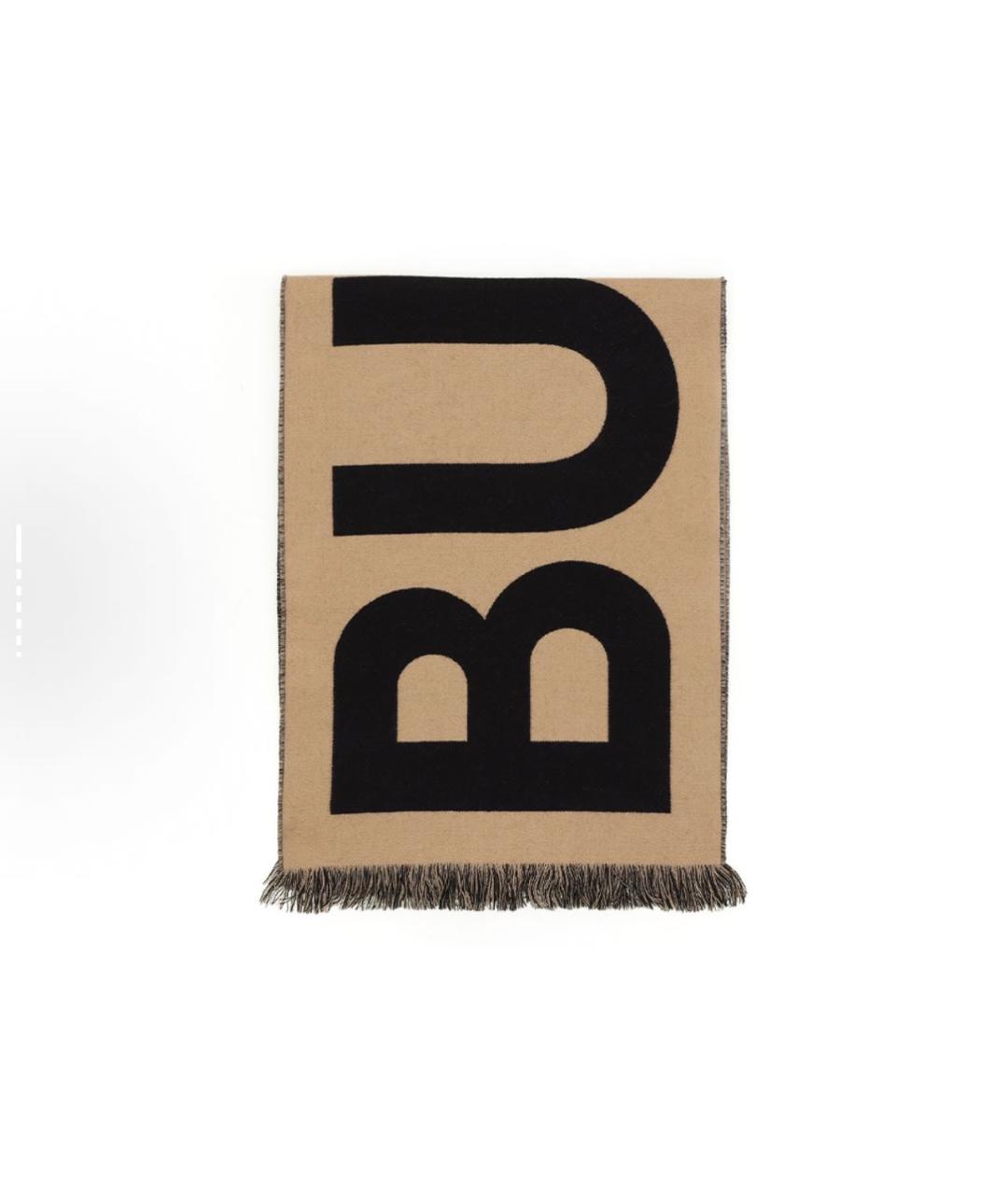BURBERRY Бежевый шарф, фото 3