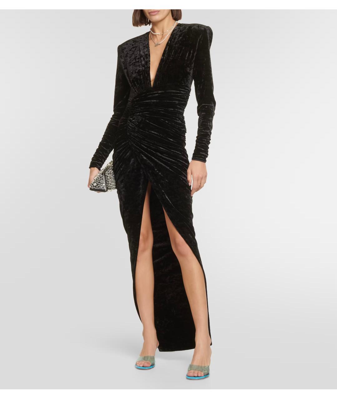 ALEXANDRE VAUTHIER Черное коктейльное платье, фото 3