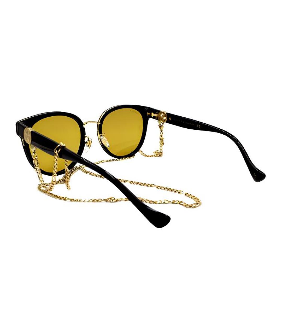 GUCCI Черные пластиковые солнцезащитные очки, фото 1