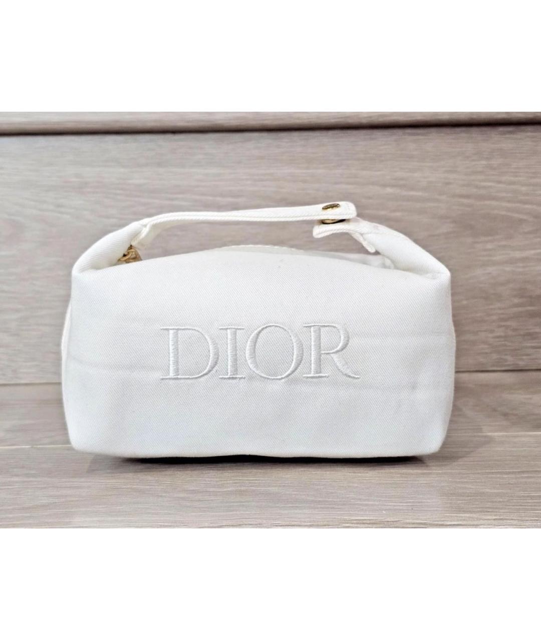 DIOR BEAUTY Белая тканевая косметичка, фото 2