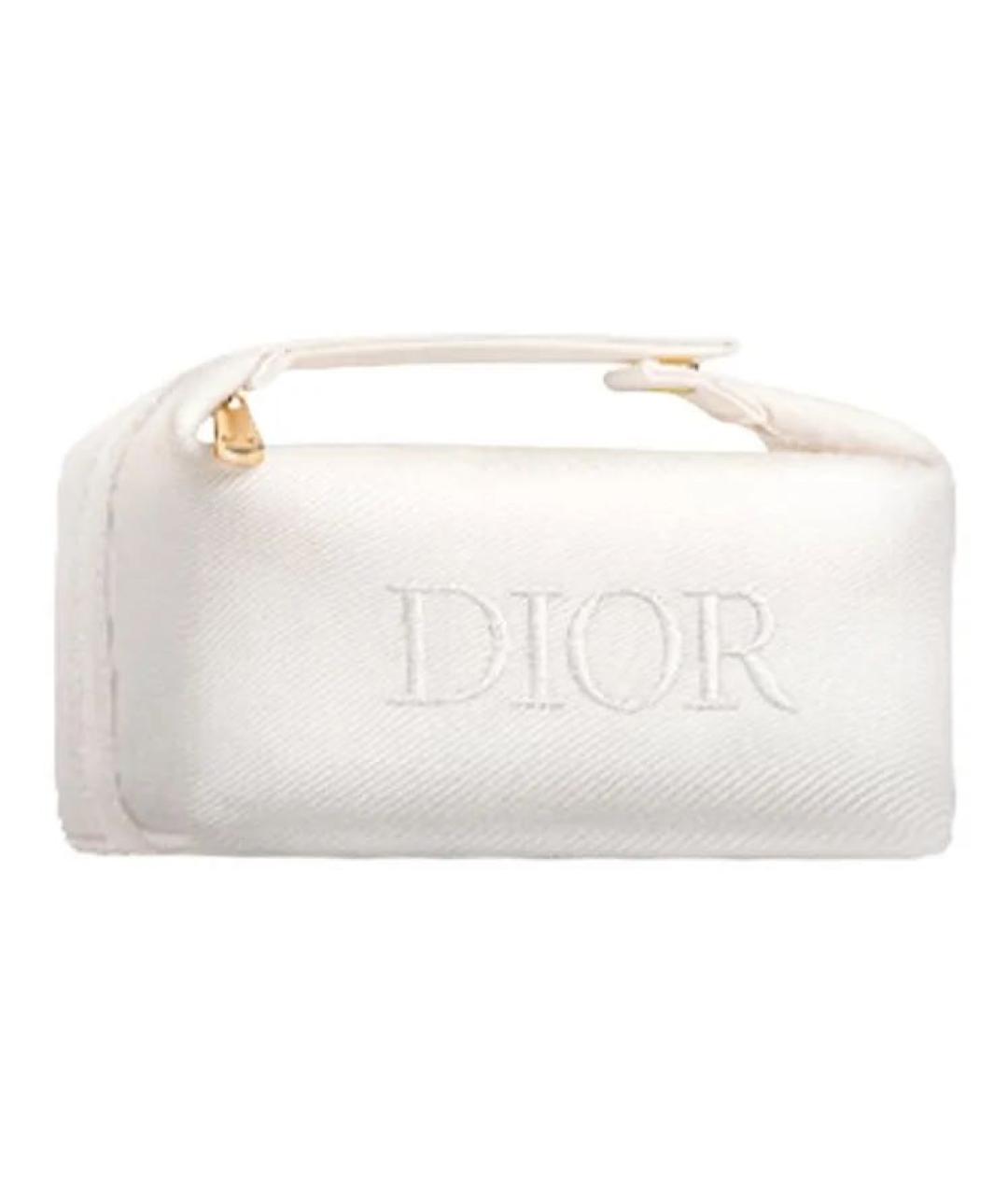 DIOR BEAUTY Белая тканевая косметичка, фото 4