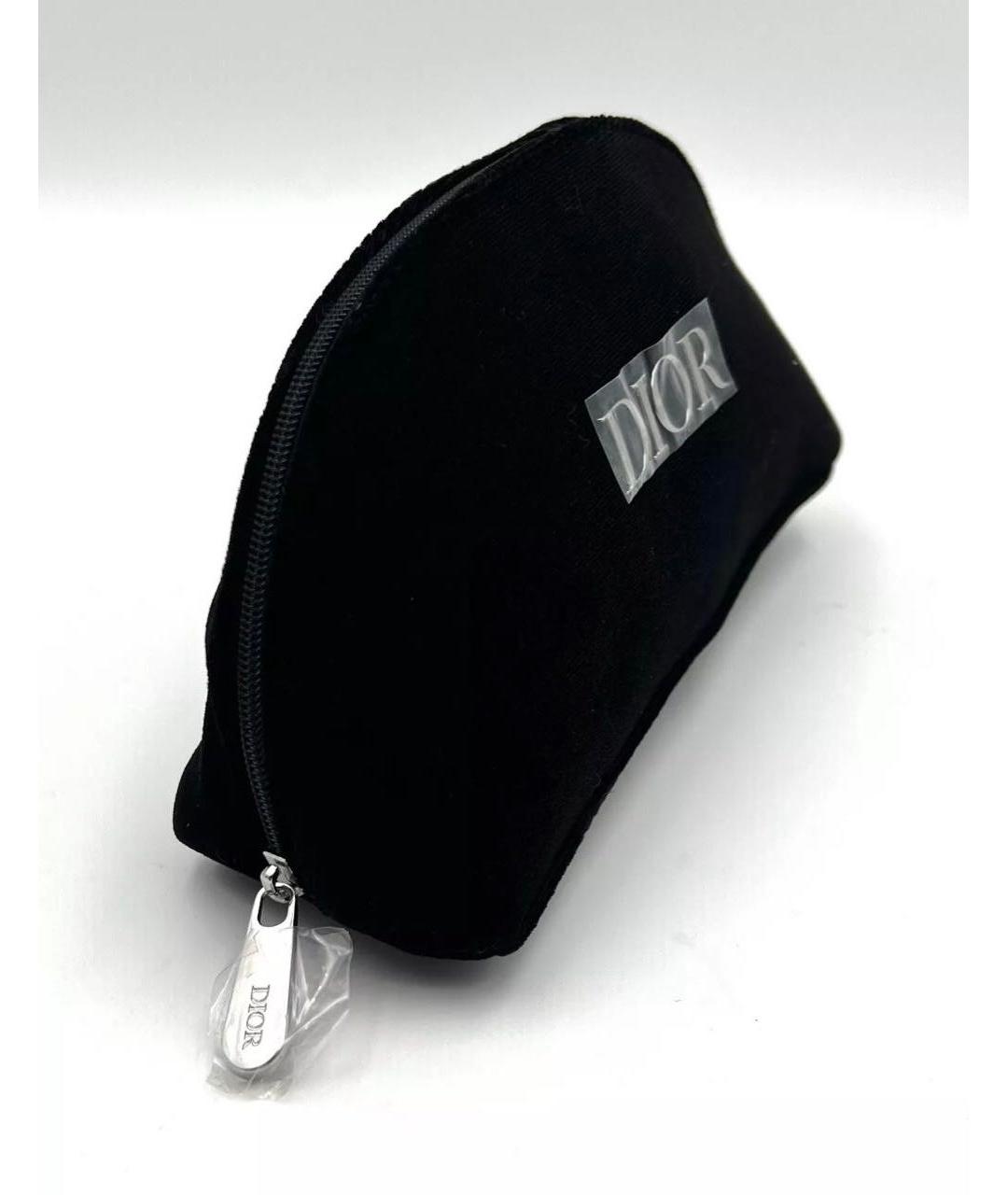DIOR BEAUTY Черная бархатная косметичка, фото 3