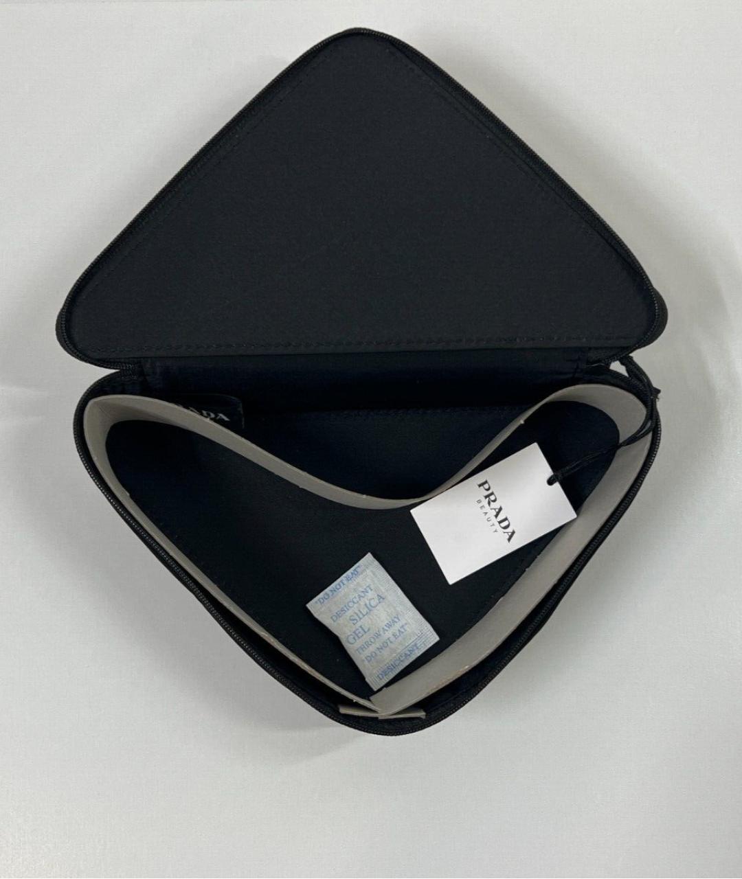 PRADA Коралловая тканевая косметичка, фото 4