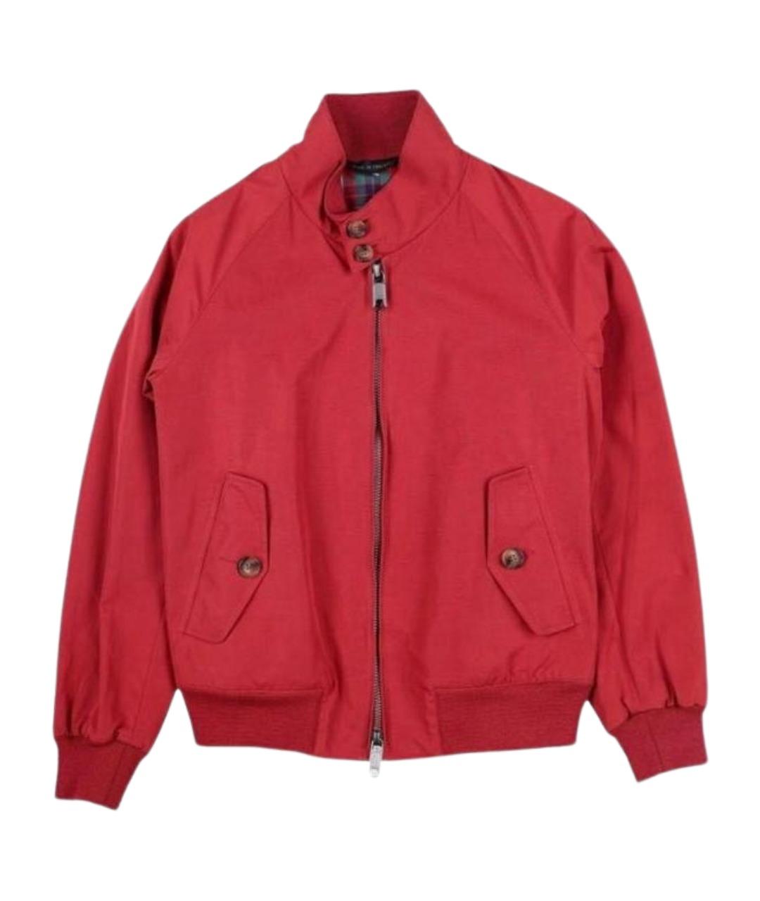 BARRACUTA Бордовая хлопковая куртка, фото 1