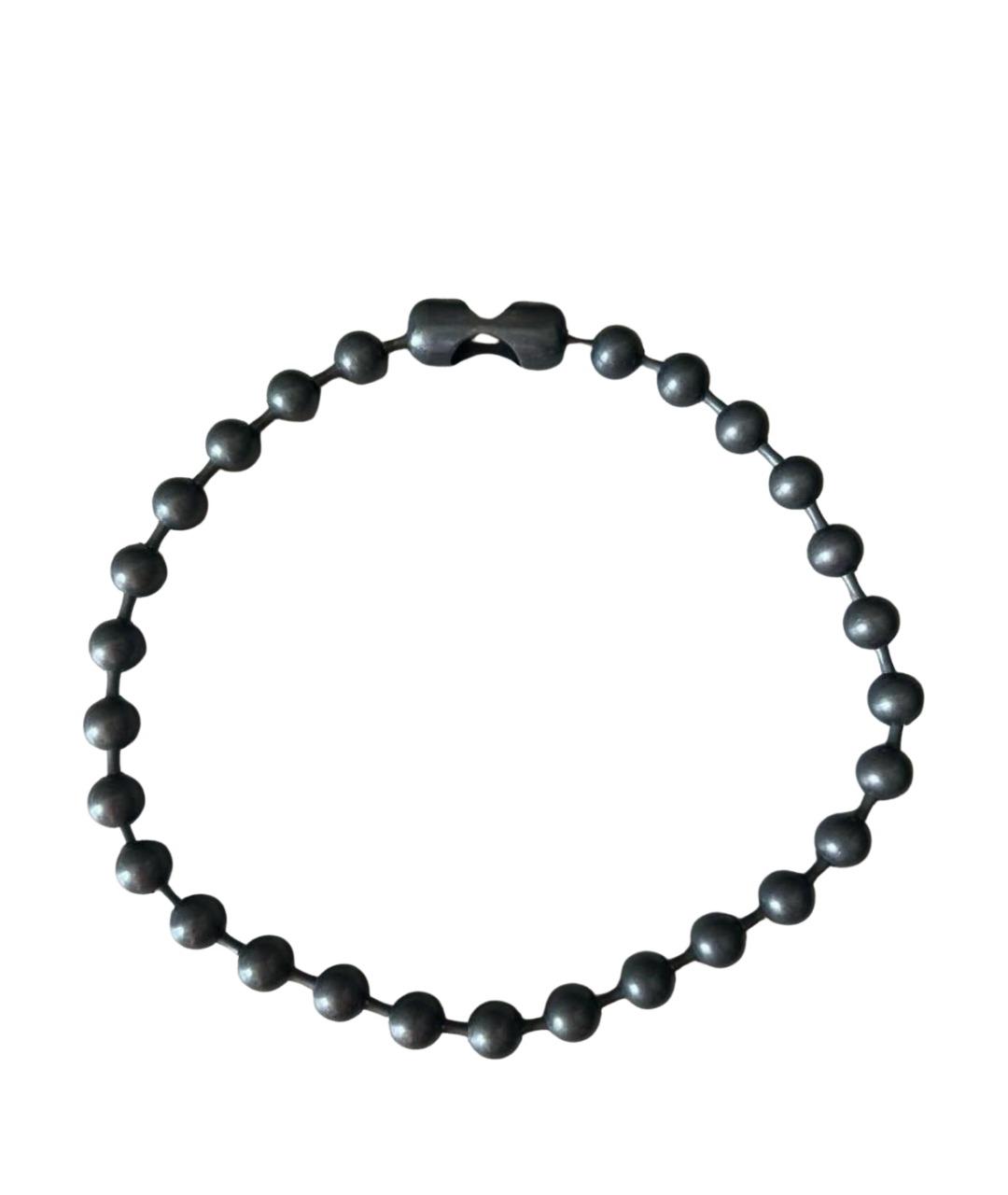 MM6 MAISON MARGIELA Серый чокер, фото 1