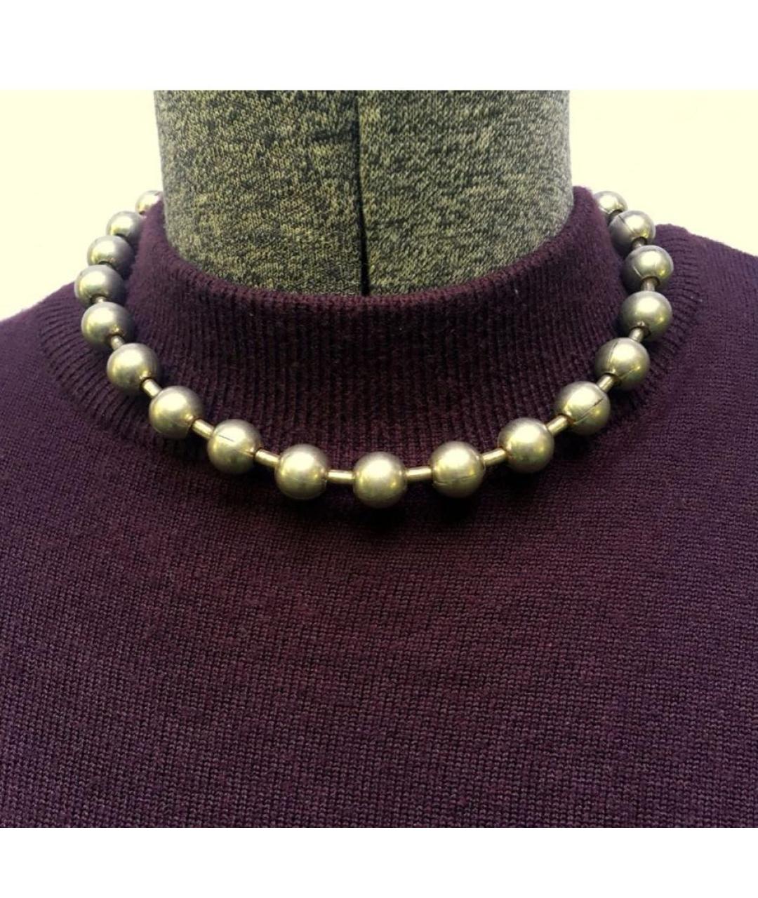 MM6 MAISON MARGIELA Серый чокер, фото 5