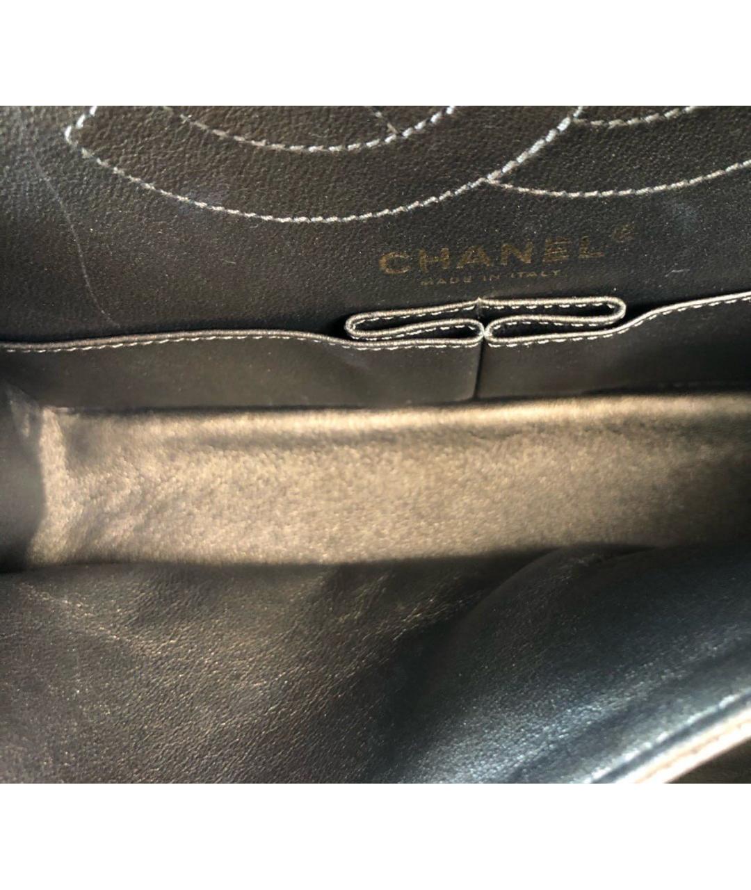 CHANEL Зеленая кожаная сумка через плечо, фото 5