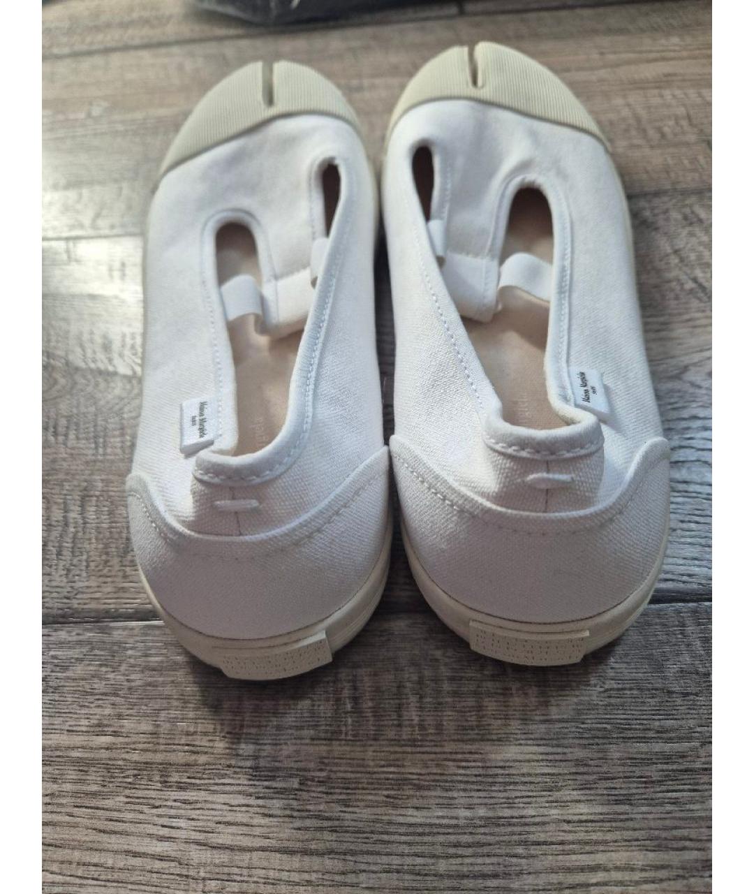 MM6 MAISON MARGIELA Белые текстильные туфли, фото 6