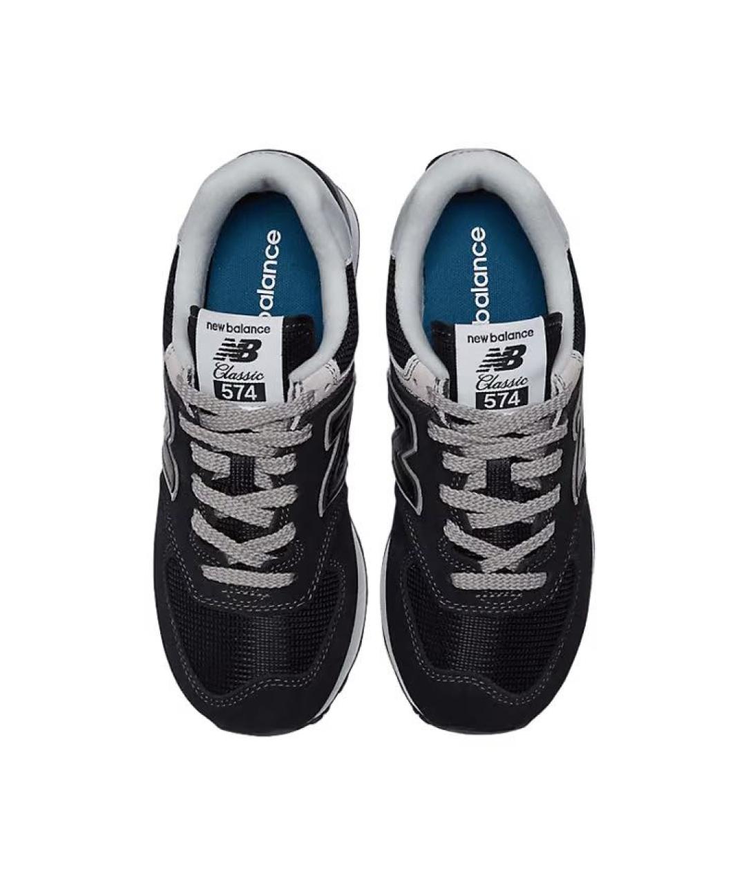 NEW BALANCE Черные замшевые кроссовки, фото 3