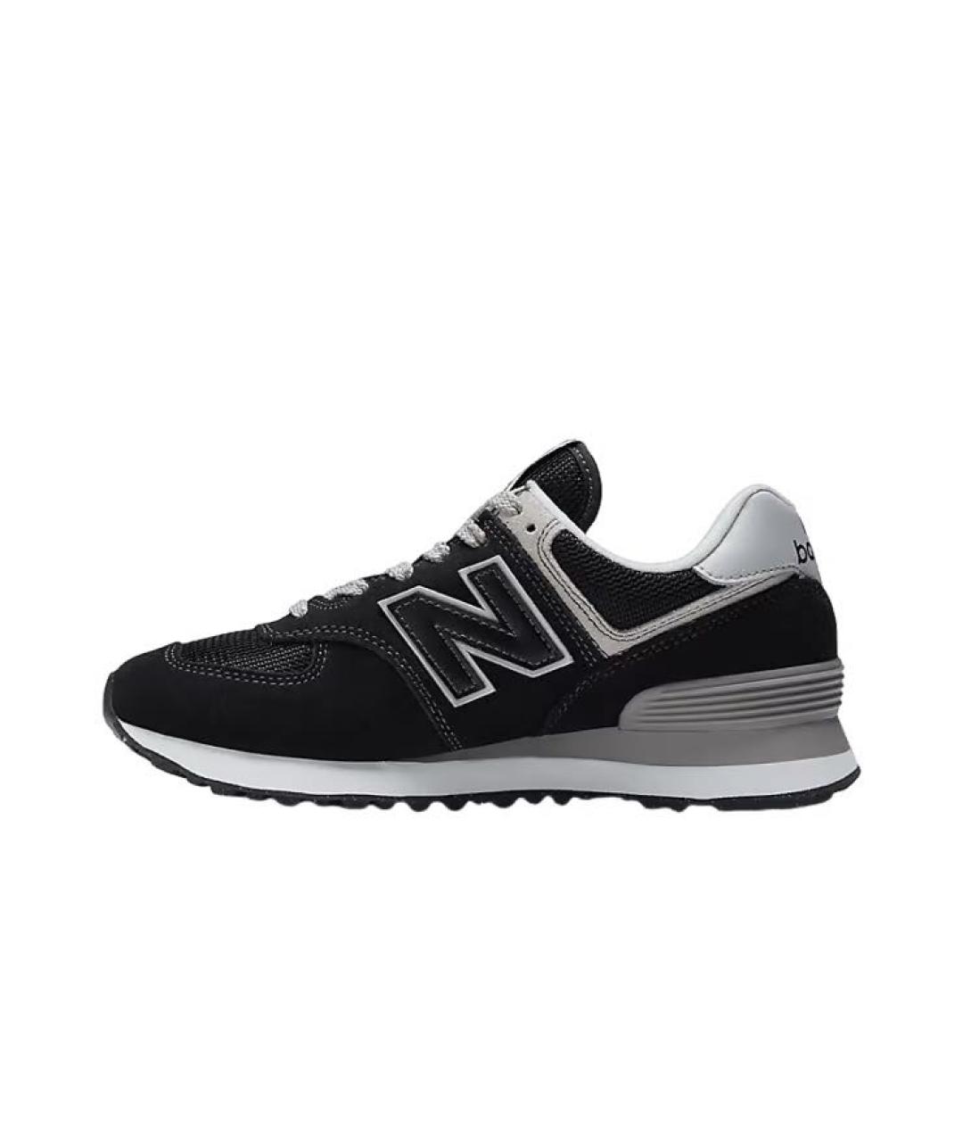 NEW BALANCE Черные замшевые кроссовки, фото 2