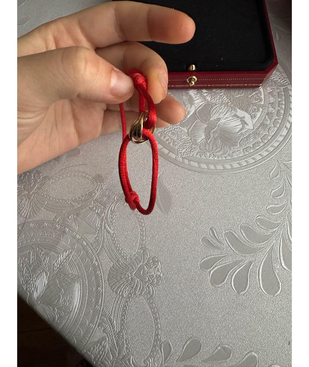 CARTIER Красный браслет из розового золота, фото 2