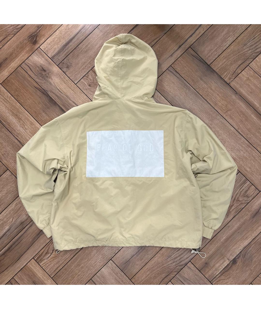 FEAR OF GOD Бежевая полиамидовая куртка, фото 2