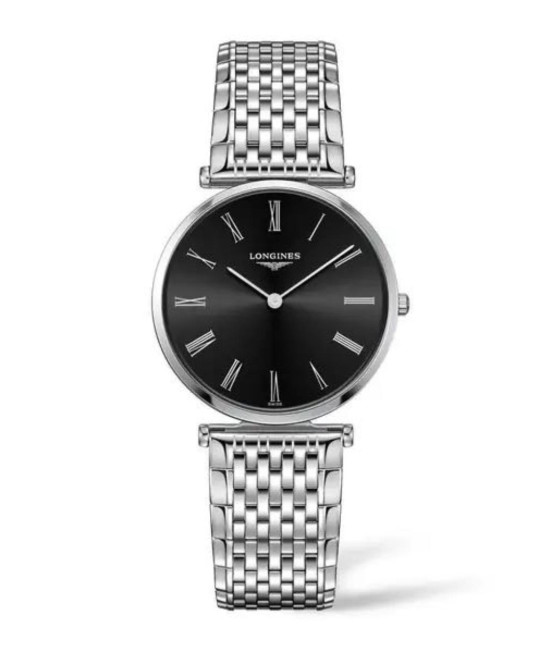 LONGINES Серебряные стальные часы, фото 4