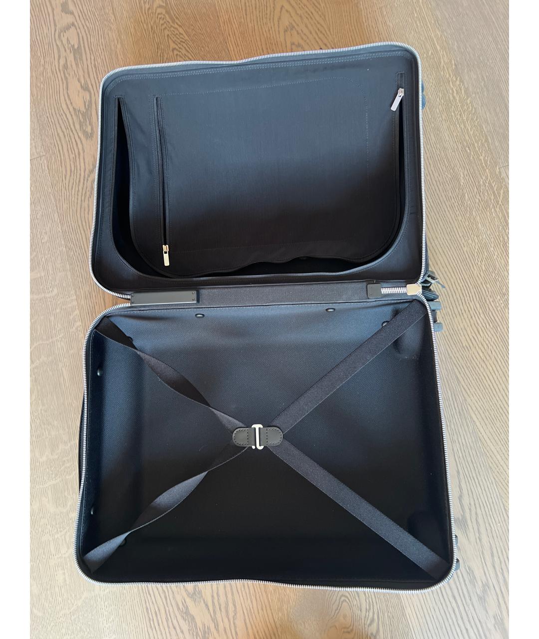 LOUIS VUITTON Черный чемодан, фото 5