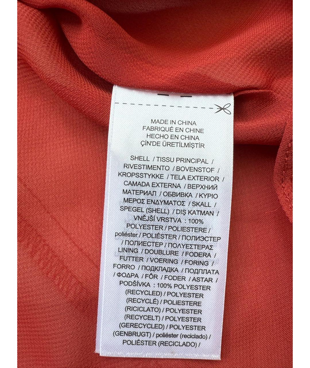 RALPH LAUREN Мульти полиэстеровое повседневное платье, фото 5