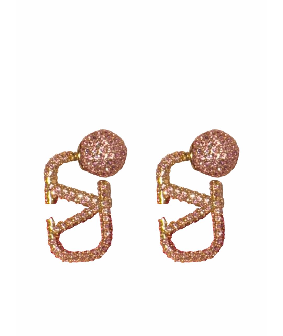 VALENTINO Розовые серьги, фото 1