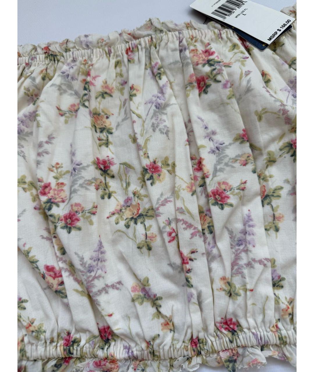 RALPH LAUREN Мульти хлопковая футболка, фото 2