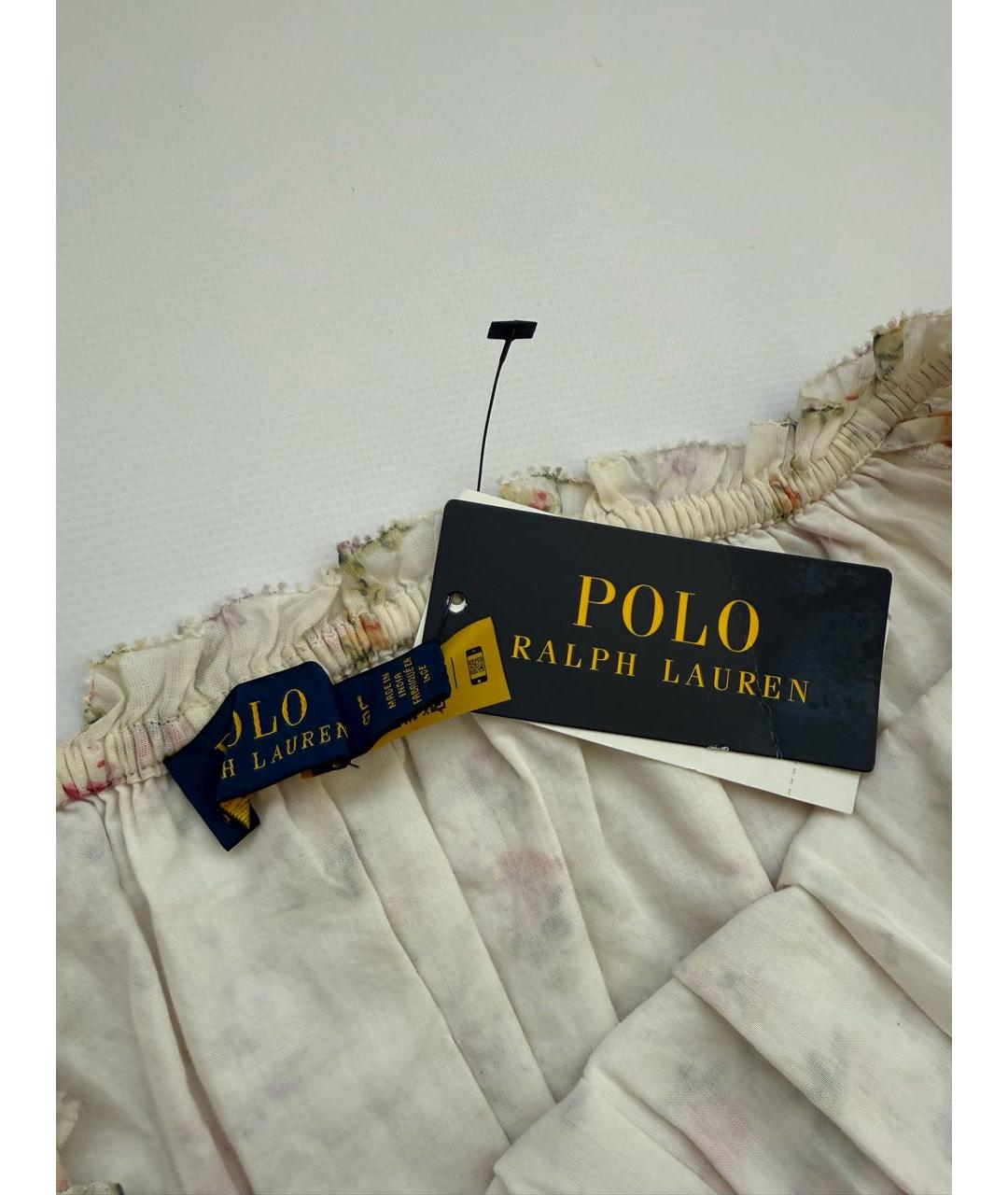 RALPH LAUREN Мульти хлопковая футболка, фото 3