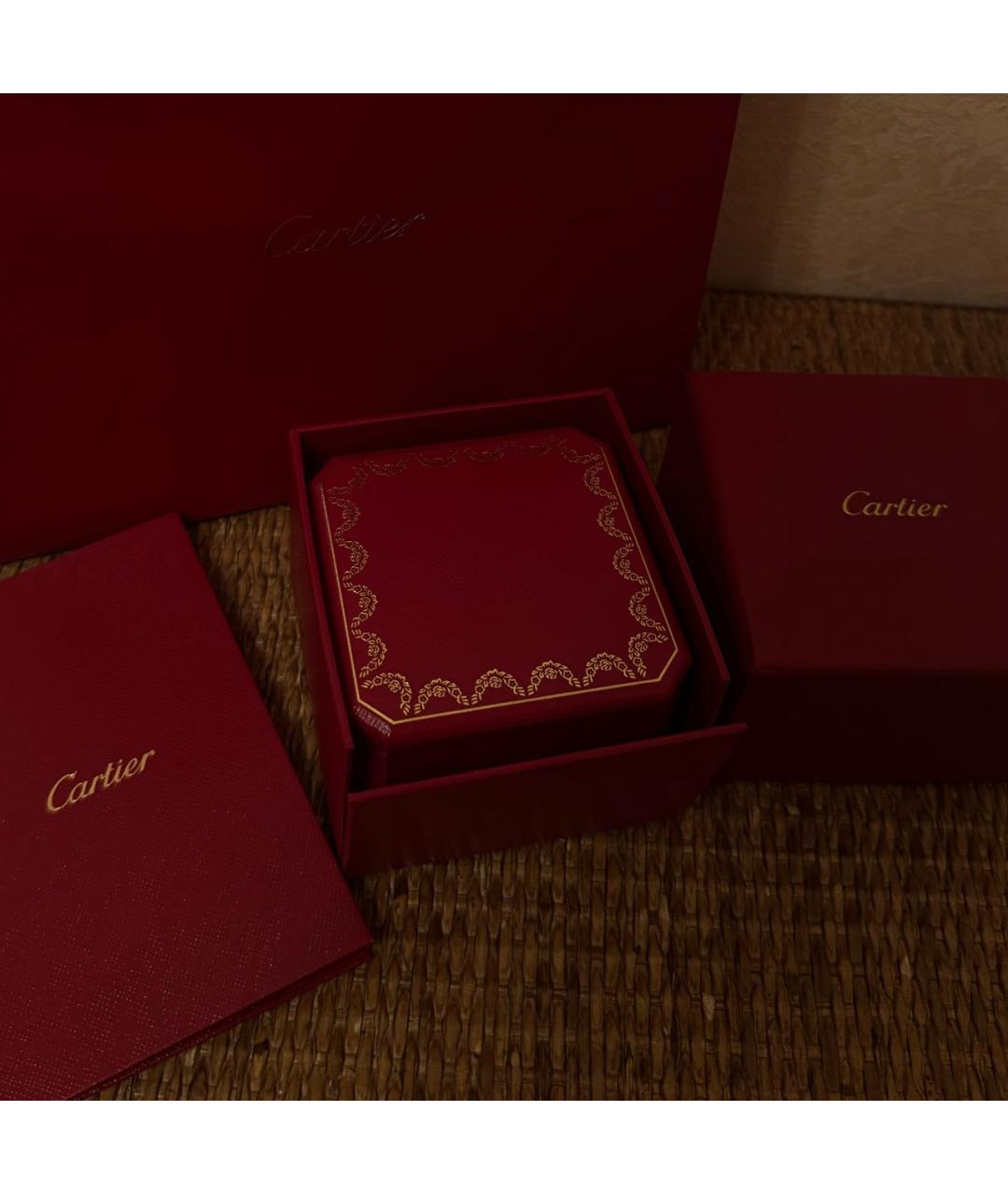 CARTIER Серебряное кольцо из белого золота, фото 5