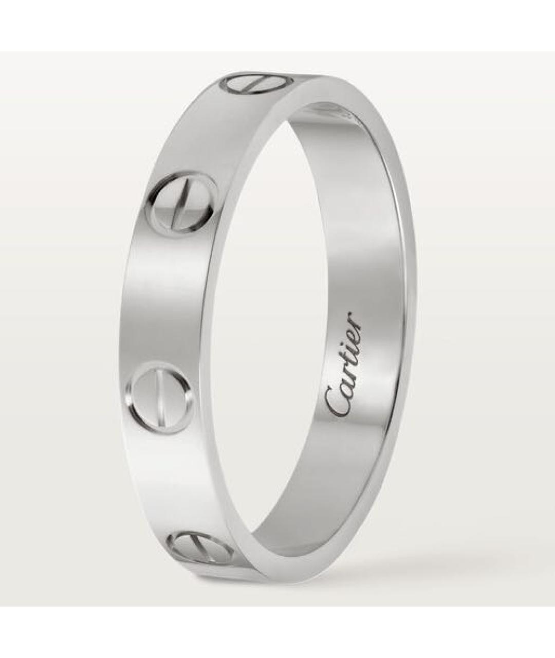 CARTIER Серебряное кольцо из белого золота, фото 3