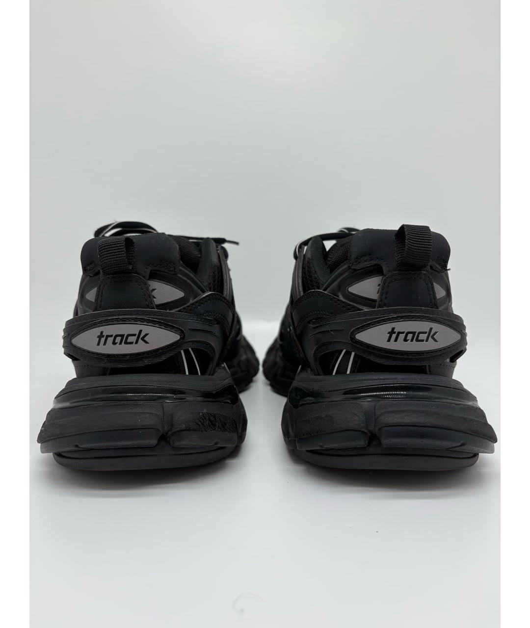 BALENCIAGA Черные текстильные кроссовки, фото 4