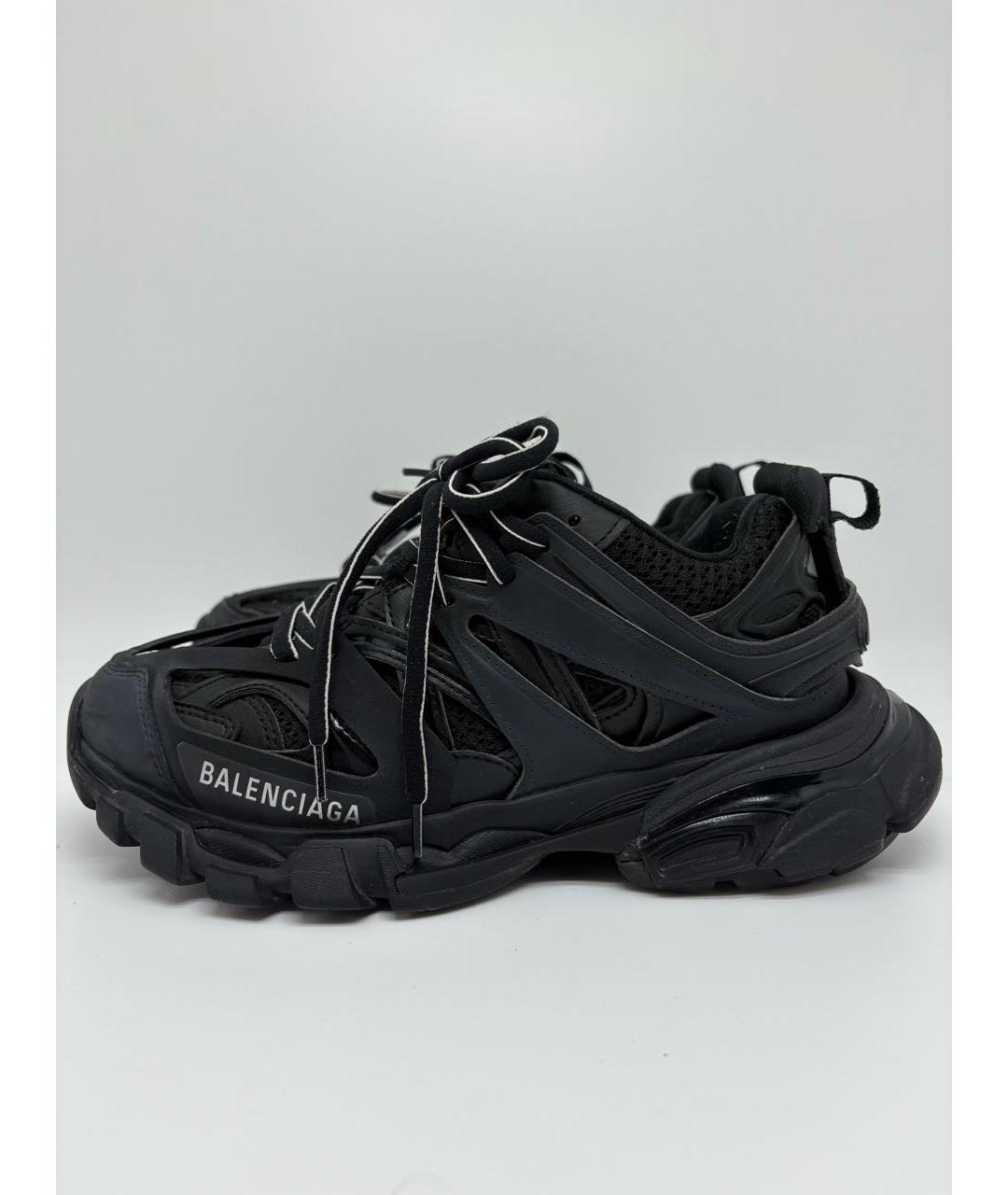 BALENCIAGA Черные текстильные кроссовки, фото 5