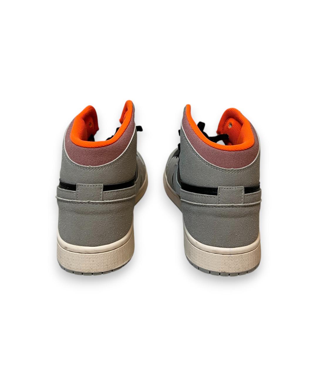 NIKE Серые высокие кроссовки / кеды, фото 5