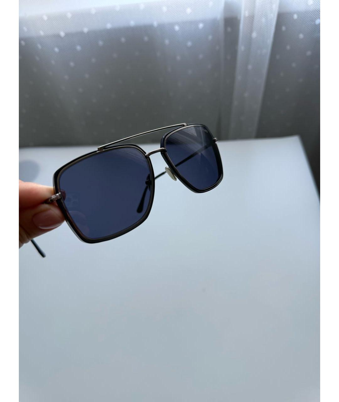 TOM FORD Синие металлические солнцезащитные очки, фото 2