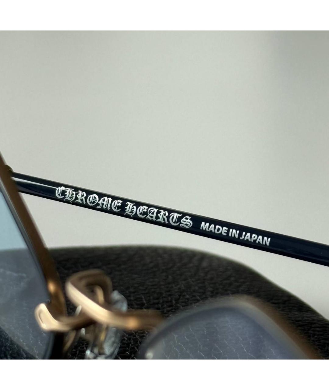 CHROME HEARTS Синие солнцезащитные очки, фото 5