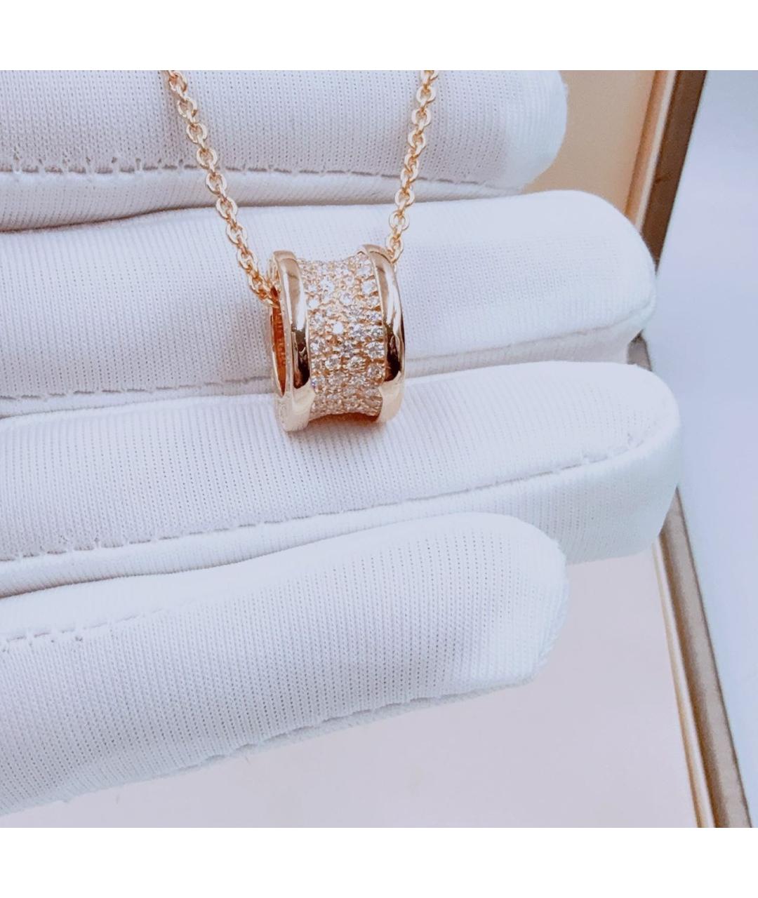 BVLGARI Розовое колье из розового золота, фото 2