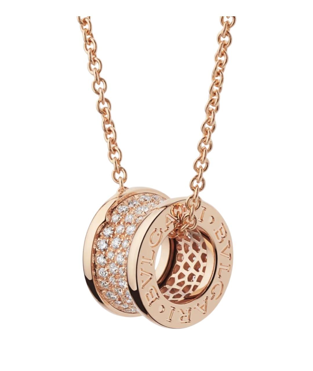 BVLGARI Розовое колье из розового золота, фото 1