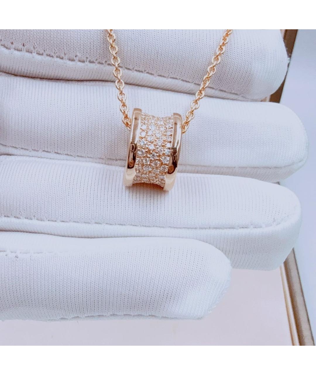 BVLGARI Розовое колье из розового золота, фото 5