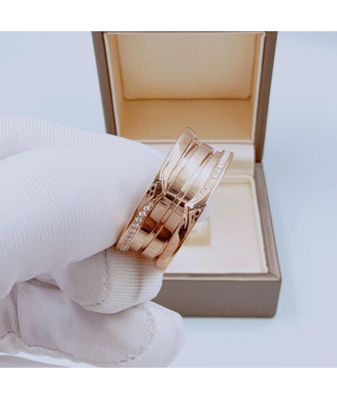 BVLGARI Розовое кольцо из розового золота, фото 5