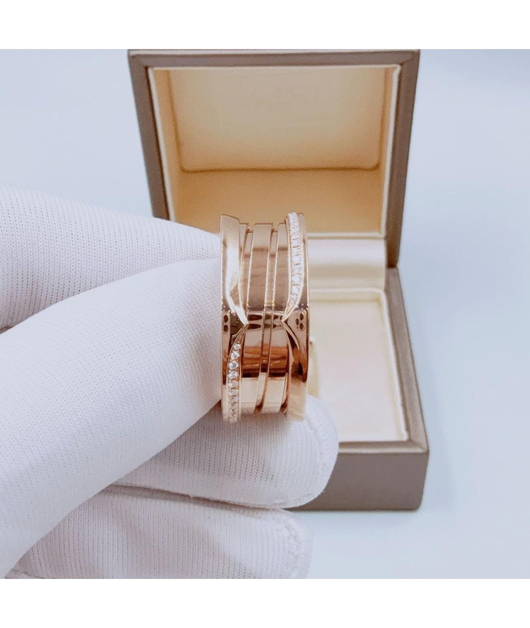 BVLGARI Розовое кольцо из розового золота, фото 4