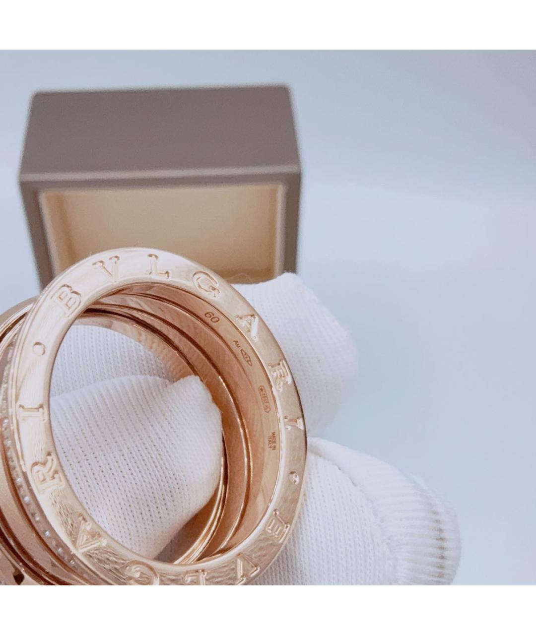 BVLGARI Розовое кольцо из розового золота, фото 6