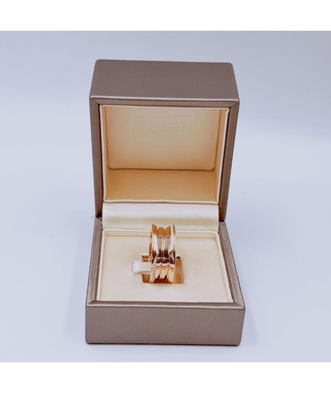 BVLGARI Розовое кольцо из розового золота, фото 2