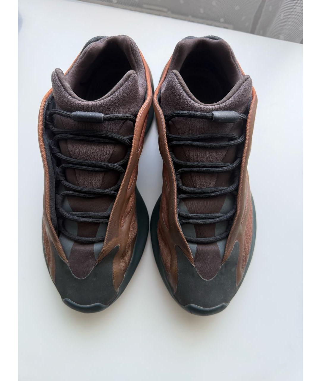 ADIDAS YEEZY Мульти текстильные низкие кроссовки / кеды, фото 2