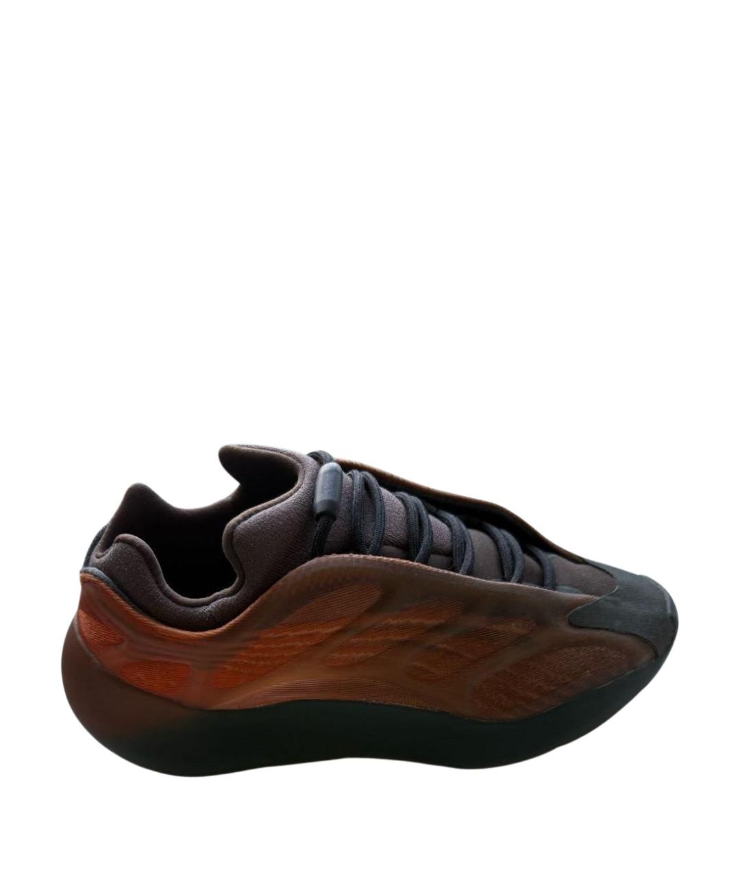 ADIDAS YEEZY Мульти текстильные низкие кроссовки / кеды, фото 1