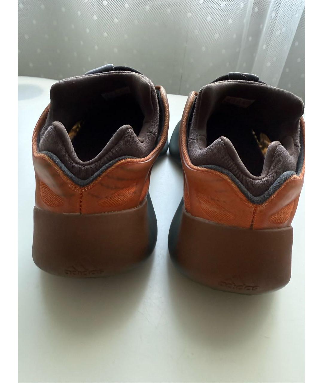 ADIDAS YEEZY Мульти текстильные низкие кроссовки / кеды, фото 4