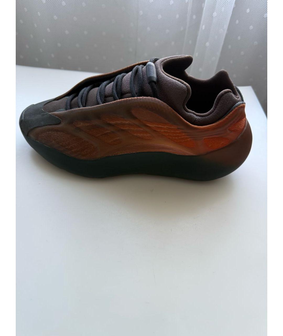 ADIDAS YEEZY Мульти текстильные низкие кроссовки / кеды, фото 7