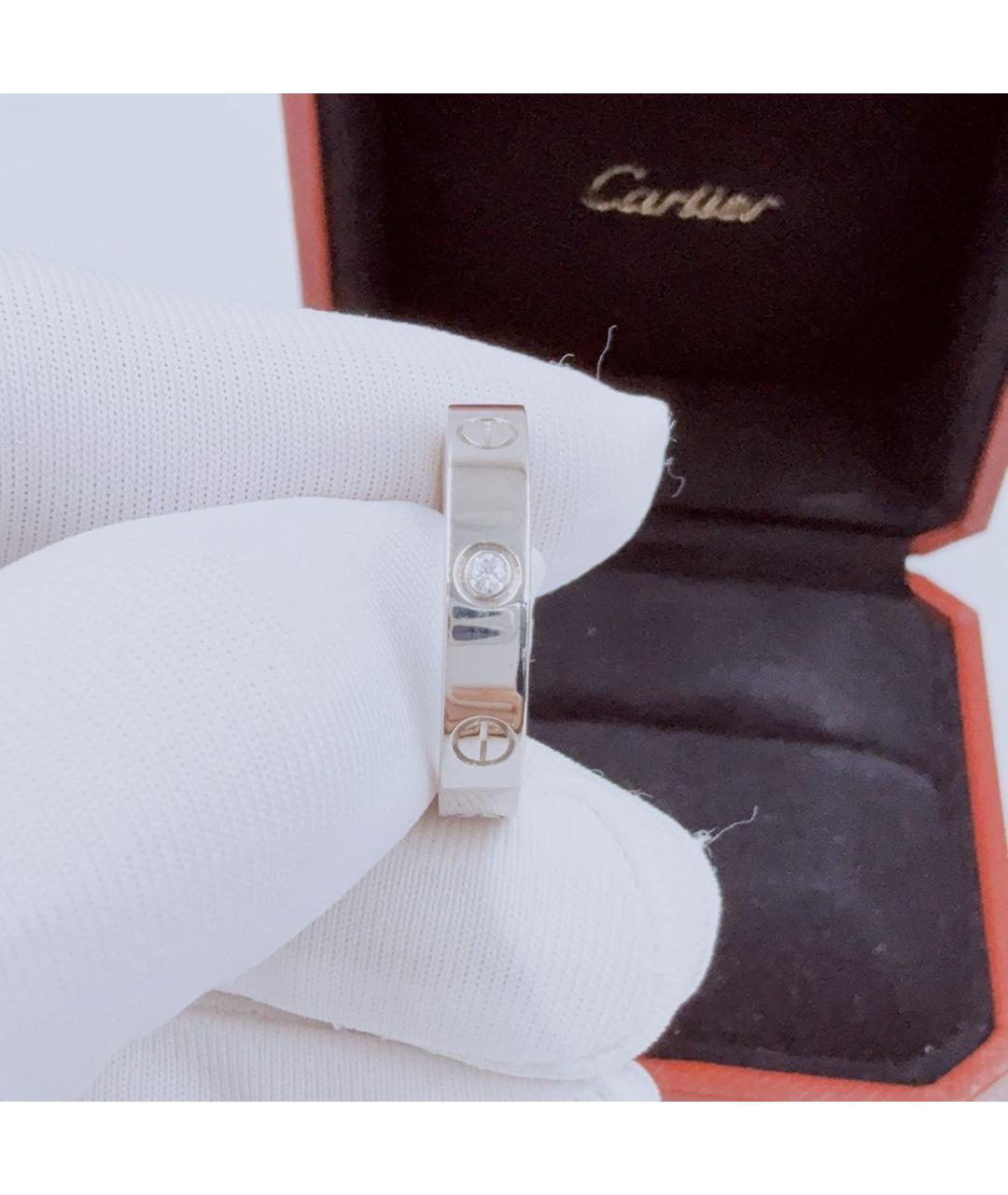 CARTIER Серебряное кольцо из белого золота, фото 3