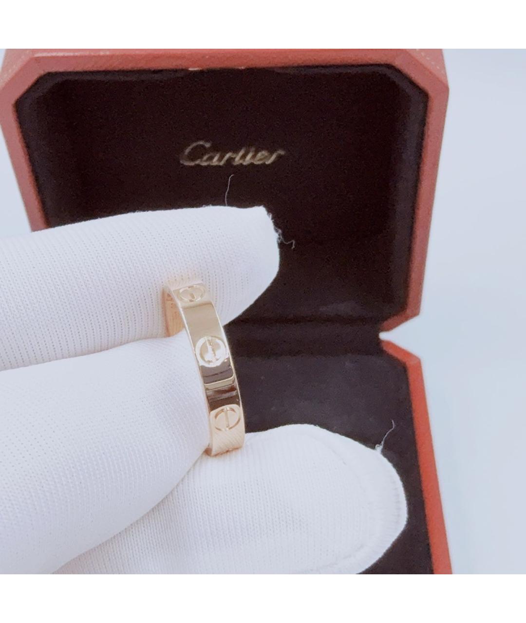 CARTIER Золотое кольцо из розового золота, фото 4