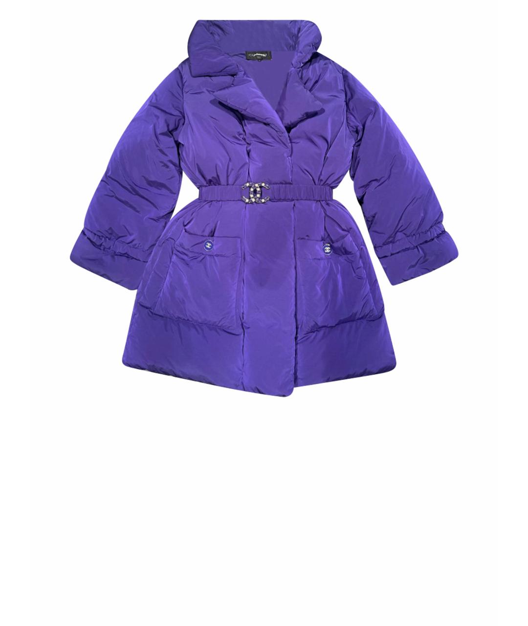 CHANEL Фиолетовый пуховик, фото 1