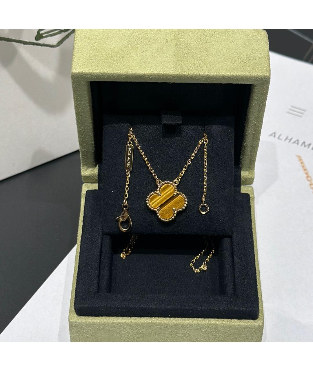 VAN CLEEF & ARPELS Желтое колье из желтого золота, фото 2