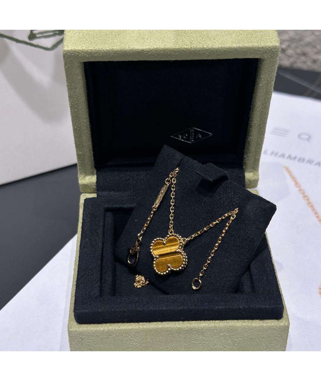 VAN CLEEF & ARPELS Желтое колье из желтого золота, фото 3